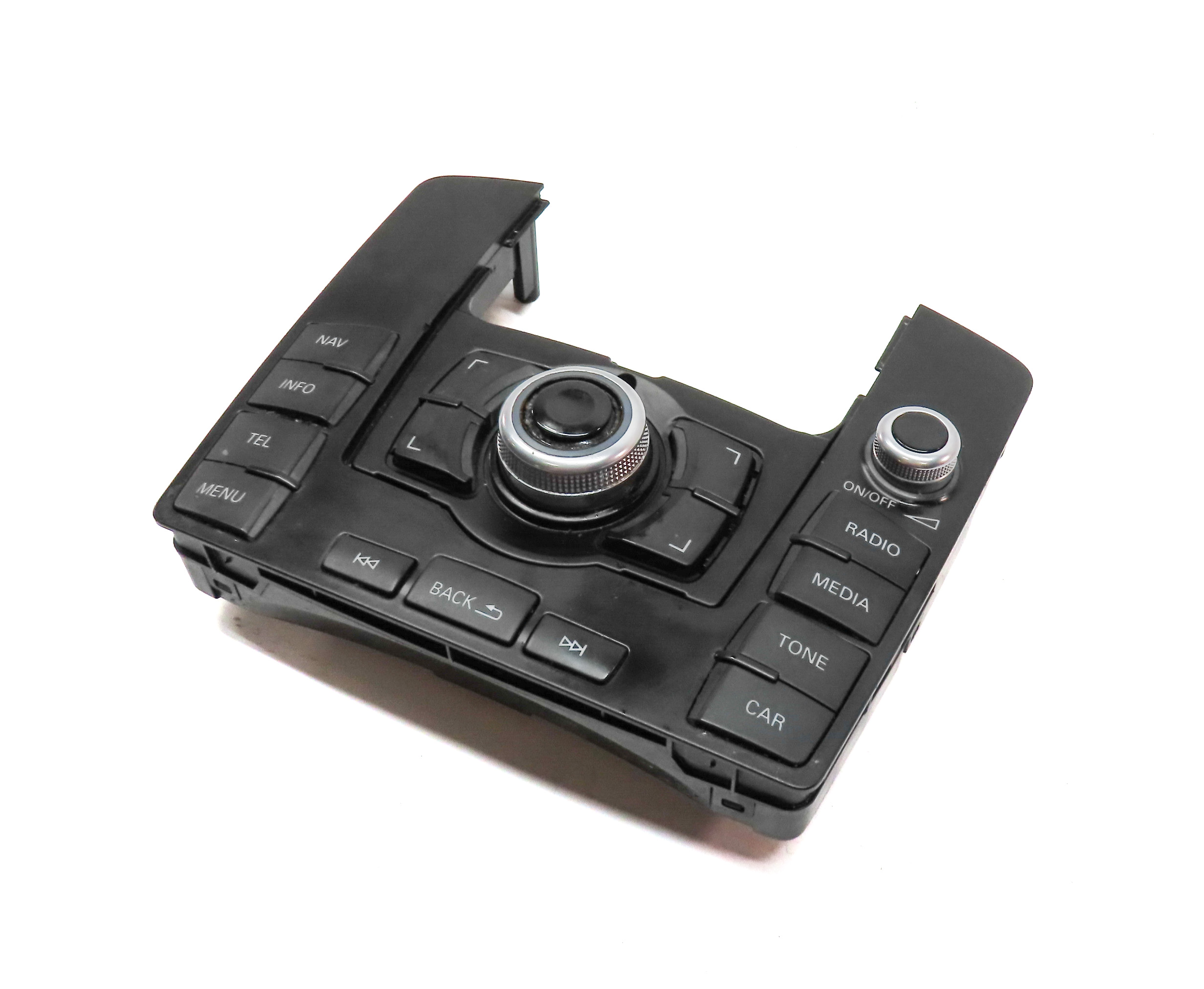 2012-2015 AUDI Q7 (4L) RADIO STEREO CENTER CONSOLE MMI MEDIA CONTROL PANEL — exact item pictured